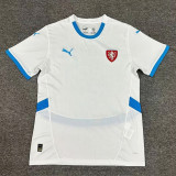 2024 Czech Republic European Cup Away Fans Version Soccer Jersey