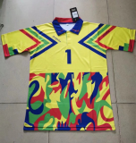 Jorge Campos Yellow Retro Soccer Jersey