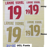 24-25 BAR Away Long Sleeve Soccer Jersey