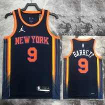 22-23 KNICKS BARRETT #9 Black Top Quality Hot Pressing NBA Jersey (Trapeze Edition) 22-23 KNICKS BARRETT #9 Black Top Quality Hot Pressing NBA Jersey (Trapeze Edition)