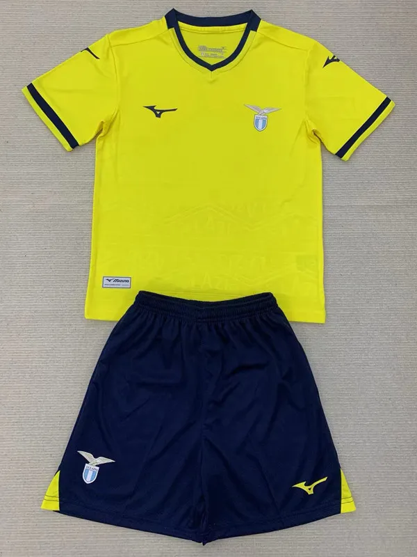 24-25 Lazio Away Kids Soccer Jersey