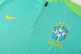 24-25 Brazil High Quality Half Pull Tracksuit
