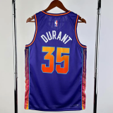 23-24 SUNS DURANT #35 Purple City Edition Top Quality Hot Pressing NBA Jersey