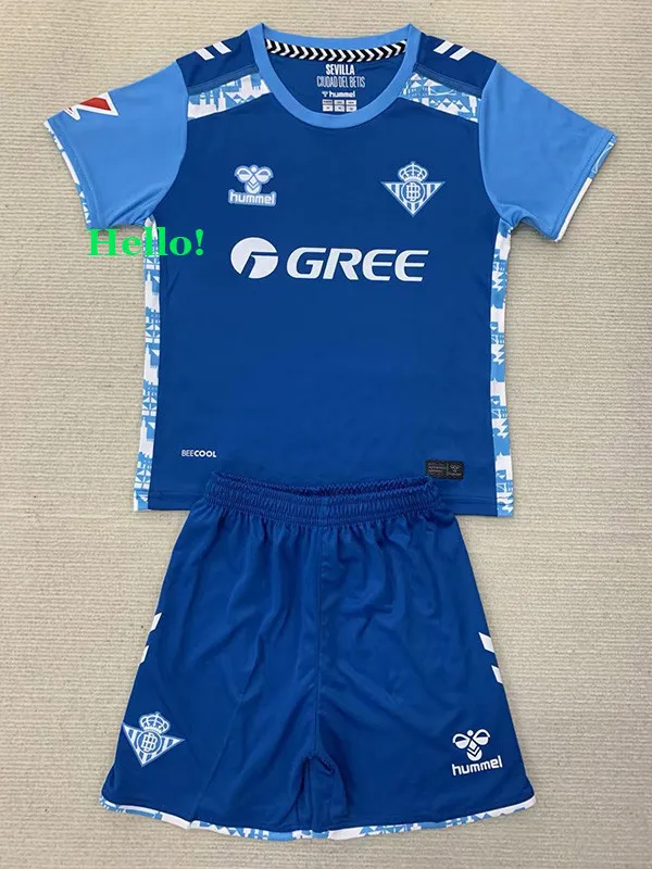 24-25 Real Betis Third Kids Soccer Jersey