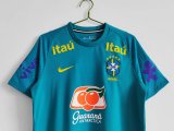2021 Brazil Training clothes Retro Soccer Jersey