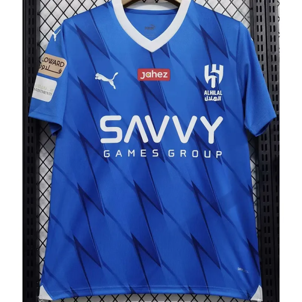 23-24 Al-Hilal Home Fans Soccer Jersey