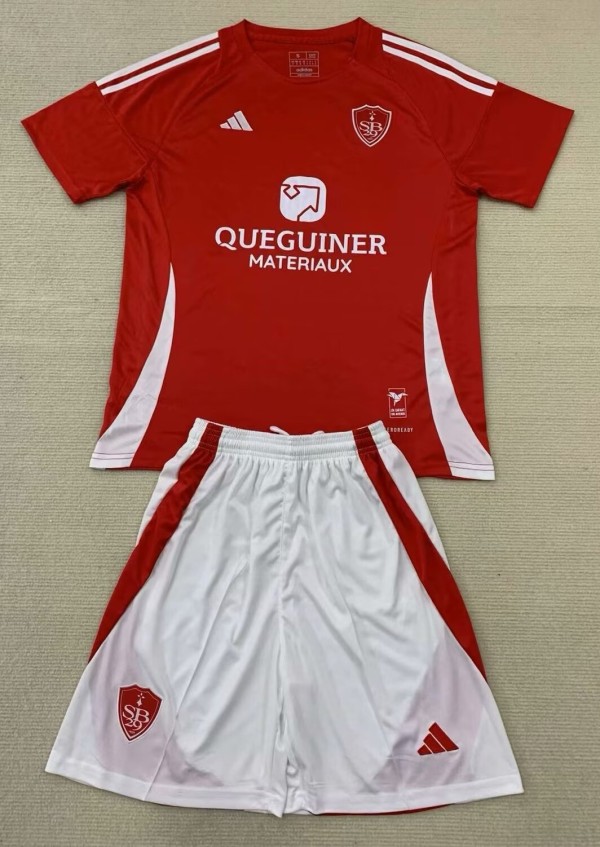 24-25 Stade Brestois Home Fans Adult Suit