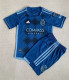 24-25 Kansas City Away Kids Soccer Jersey