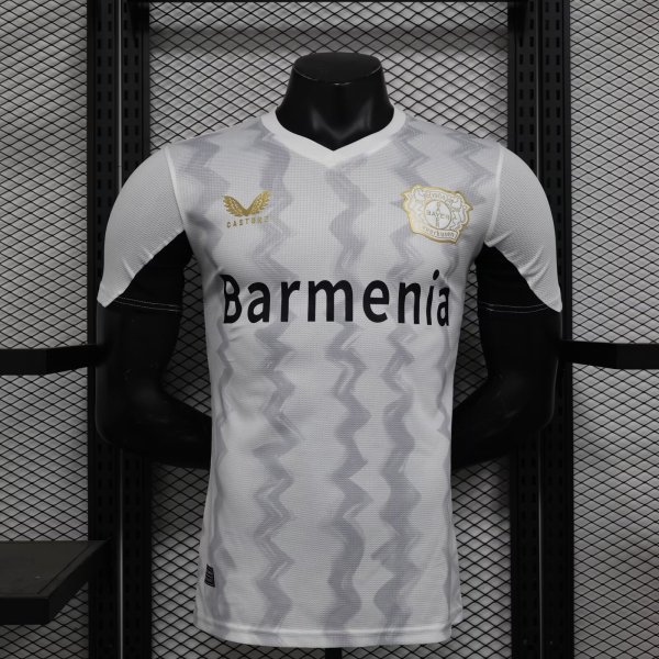 24-25 LeverKusen Away Player Version Soccer Jersey