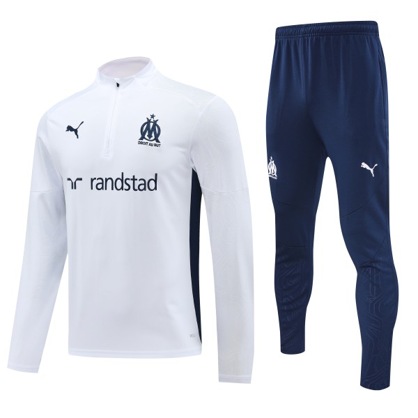 24-25 Marseille High Quality Half Pull Tracksuit