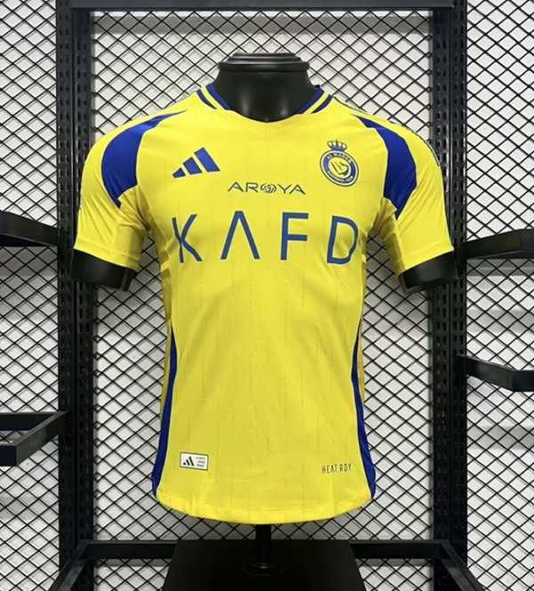 24-25 Al-Nassr FC Home Player Version Soccer Jersey