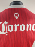 24-25 Toluca Home Player Version Soccer Jersey