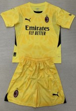 24-25 ACM Yellow GoalKeeper Kids Soccer Jersey