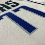 21-22 Dallas DONCIC #77 White 75th Anniversary Top Quality Hot Pressing NBA Jersey