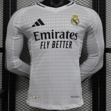 24-25 RMA Home Player Version Soccer Jersey