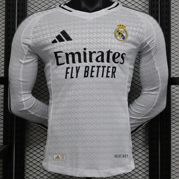 24-25 RMA Home Player Version Soccer Jersey