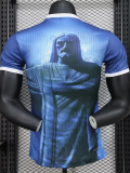 24-25 Brazil Blue Special Edition Player Version Soccer Jersey