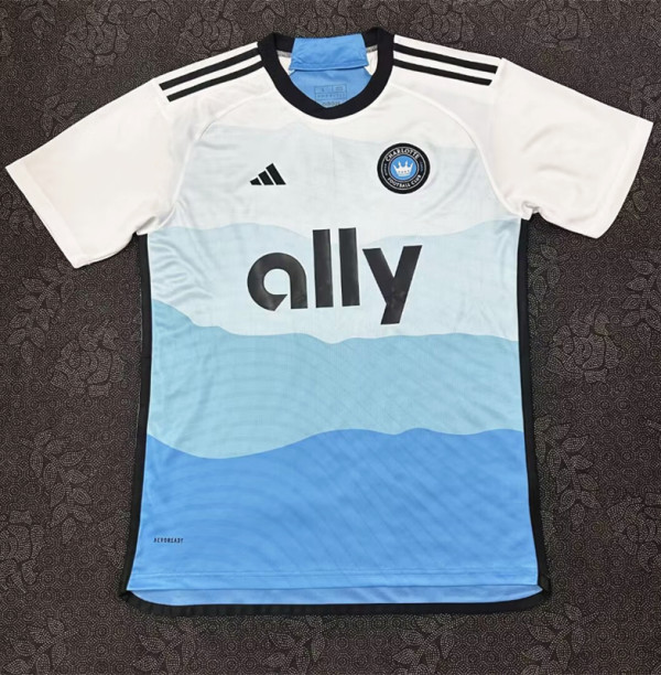 24-25 CHarlotte FC Home Fans Version Soccer Jersey