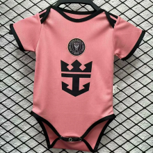 24-25 Inter Miami Home Baby Infant Crawl Suit