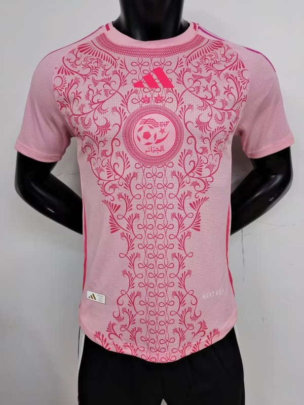 24-25 Algeria pink Special Edition Player Version Soccer Jersey