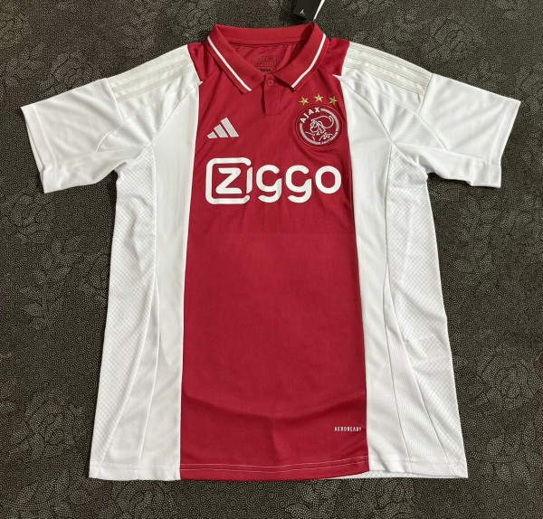 24-25 Ajax Home Fans Soccer Jersey