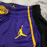 22-23 LAKERS Purple Top Quality NBA Pants (Trapeze Edition) 飞人版