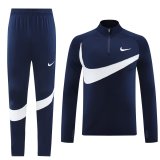 2024 NK Blue Half Pull Tracksuit 