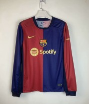 24-25 BAR Home Long sleeves Soccer Jersey