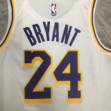 22-23 LAKERS BRYANT #24 White Top Quality Hot Pressing NBA Jersey(圆领)