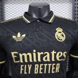 24-25 RMA Black Special Edition Player Version Soccer Jersey