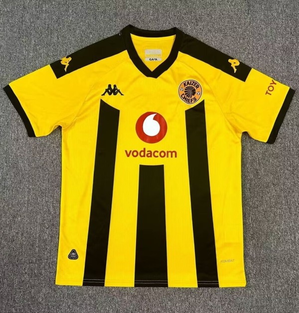 24-25 Kaizer Chiefs Home Fans Soccer Jersey