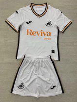 24-25 Swansea Home Kids Soccer Jersey