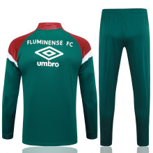 23-24 Fluminense High Quality Half Pull Tracksuit