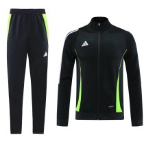2024 AD Black Jacket Tracksuit