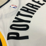 22-23 Indiana Pacers POYTHRESS #0 White Top Quality Hot Pressing NBA Jersey