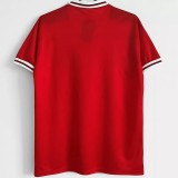 1982 England Away Red Retro Soccer Jersey