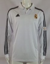 2001-2002 RMA Home Long Sleeve Retro Soccer Jersey