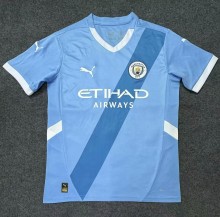24-25 Man City Home Fans Soccer Jersey