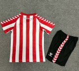 24-25 Sunderland Home Kids Soccer Jersey