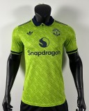24-25 Man Utd Green Special Edition Player Version Soccer Jersey