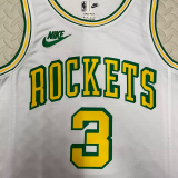 22-23 ROCKETS Porter Jr. #3 White Top Quality Hot Pressing NBA Jersey (Retro Logo)