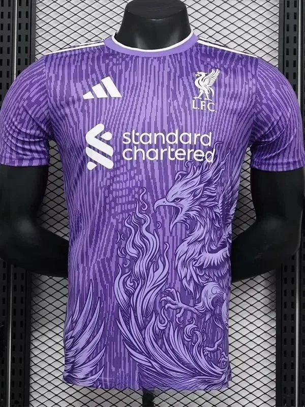24-25 LIV Purple Special Edition Player Version Soccer Jersey