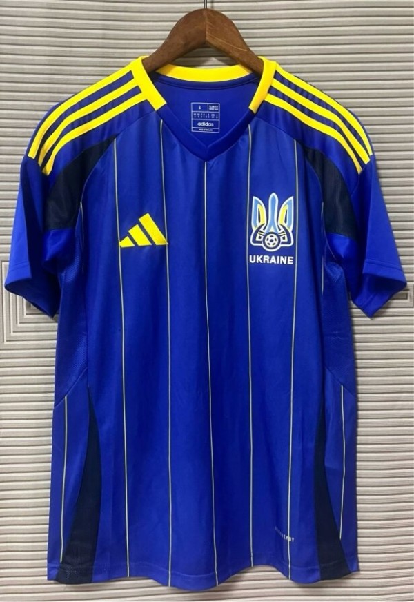 24-25 Ukraine Away Fans Soccer Jersey