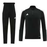 2024 AD Black Half Pull Tracksuit 