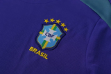 24-25 Brazil Purple Training Short Suit