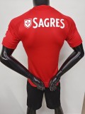 24-25 Benfica Home Player Version Soccer Jersey