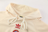 24-25 Bayern Khaki Hoodie Tracksuit