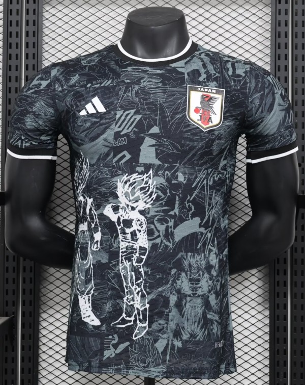 24-25 Japan Grey Black Special Edition Player Version Soccer Jersey