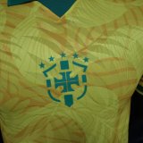 24-25 Brazil Comma Yellow Special Edition Player Version Soccer Jersey