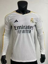 23-24 RMA Home Long Sleeve Player Version Soccer Jersey 23-24 RMA Home Long Sleeve Player Version Soccer Jersey